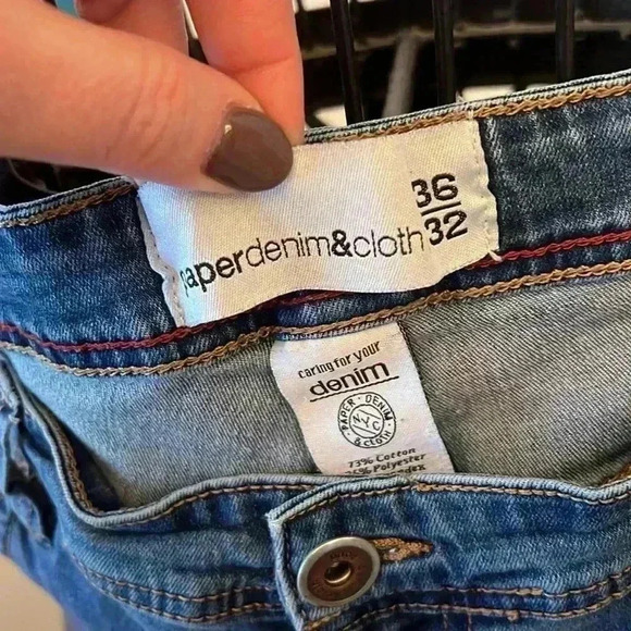 Paper Denim Cloth Jeans-Sz 36 - Picture 3 of 8